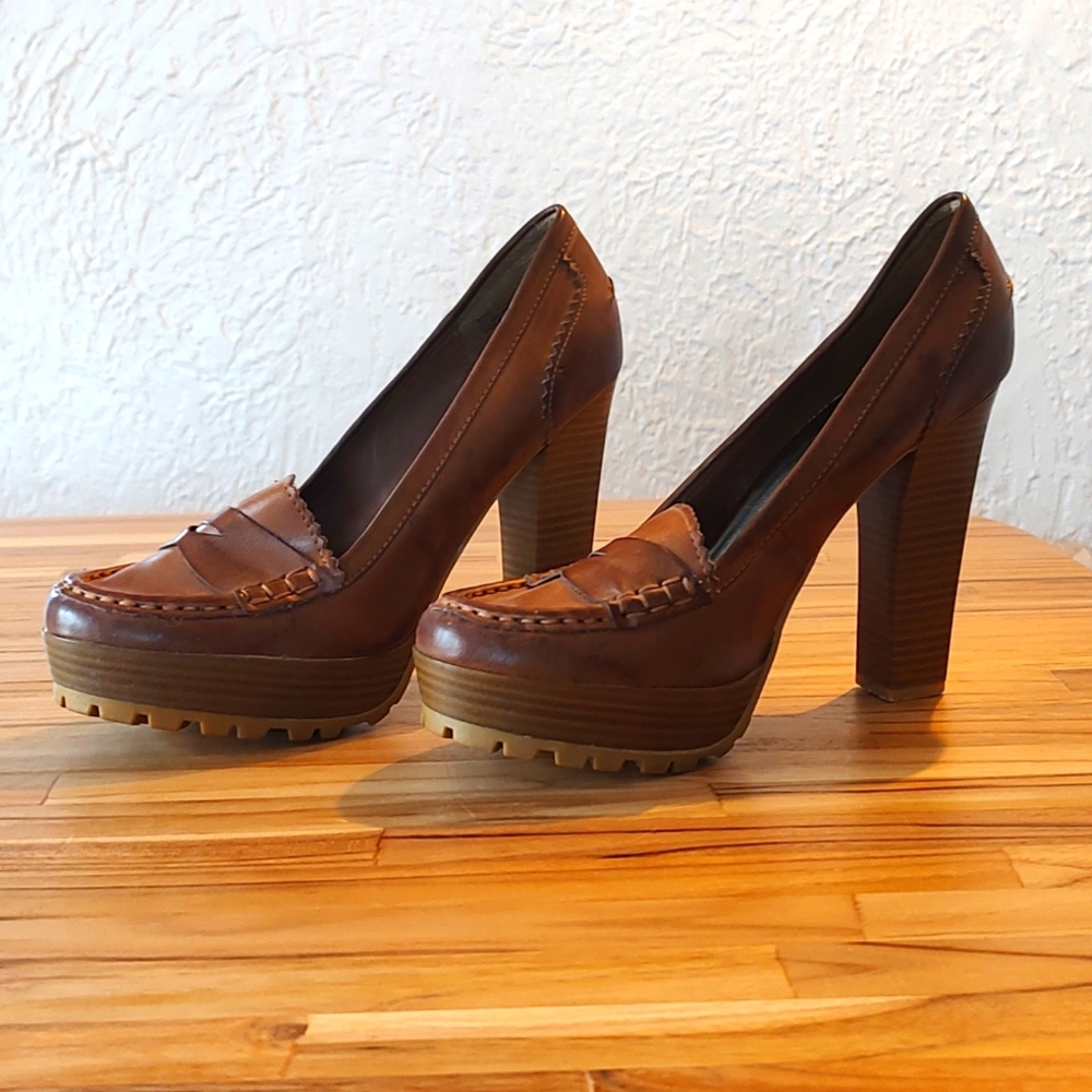 Penny Loafer heels